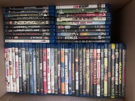 GROSSE SAMMLUNG BLURAYS DIVERSE GENRE (54 BLURAYS)