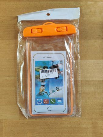 Handyhülle für den Badespass - Orange × 1