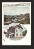 Gruss aus Biberbrugg b. Einsiedeln ,Bahnhof , Rest. Bahnhof