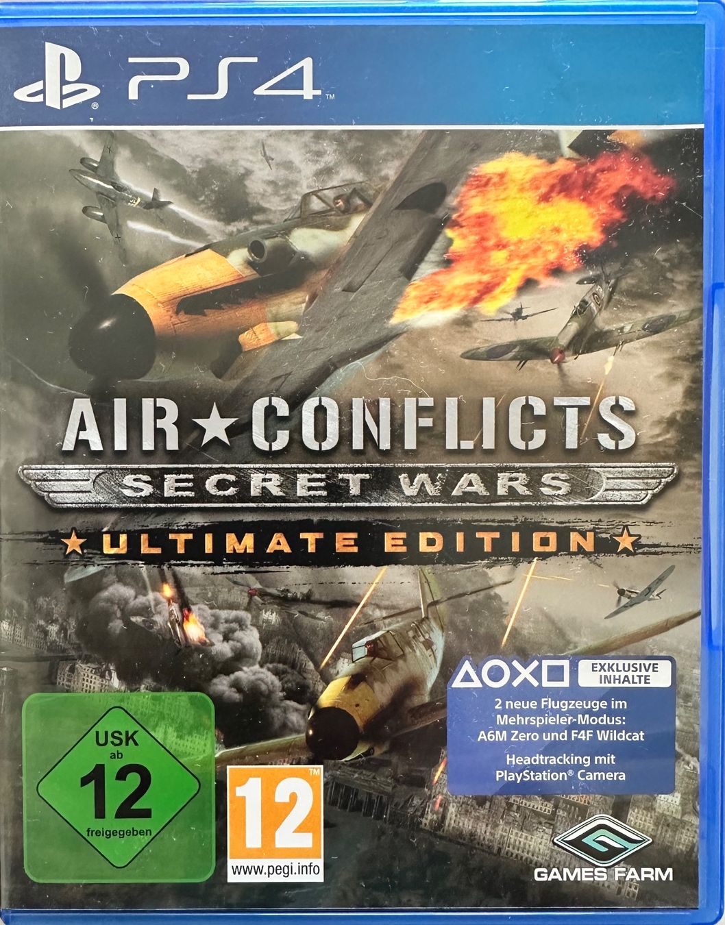 Spiele: Air Conflicts Secret Wars Ultimate Edition PS4 Spiel – Gebraucht aus Luzern von isa_b62f
