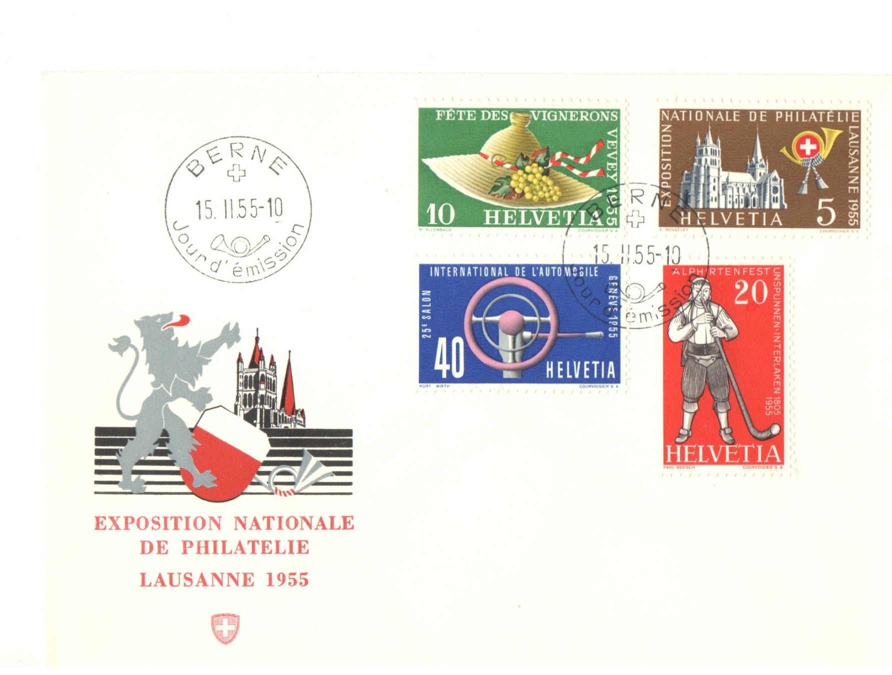 Tous les timbres: FDC – D'occasion à Echichens par mullerch