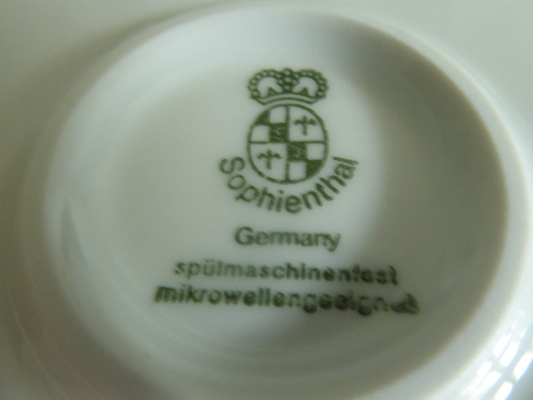 Servierplatten: Torten-Platte - Sophienthal – Gebraucht aus Zürich von Chaeffeler 3