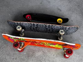 3x Skateboards, ab Platz, alle top io