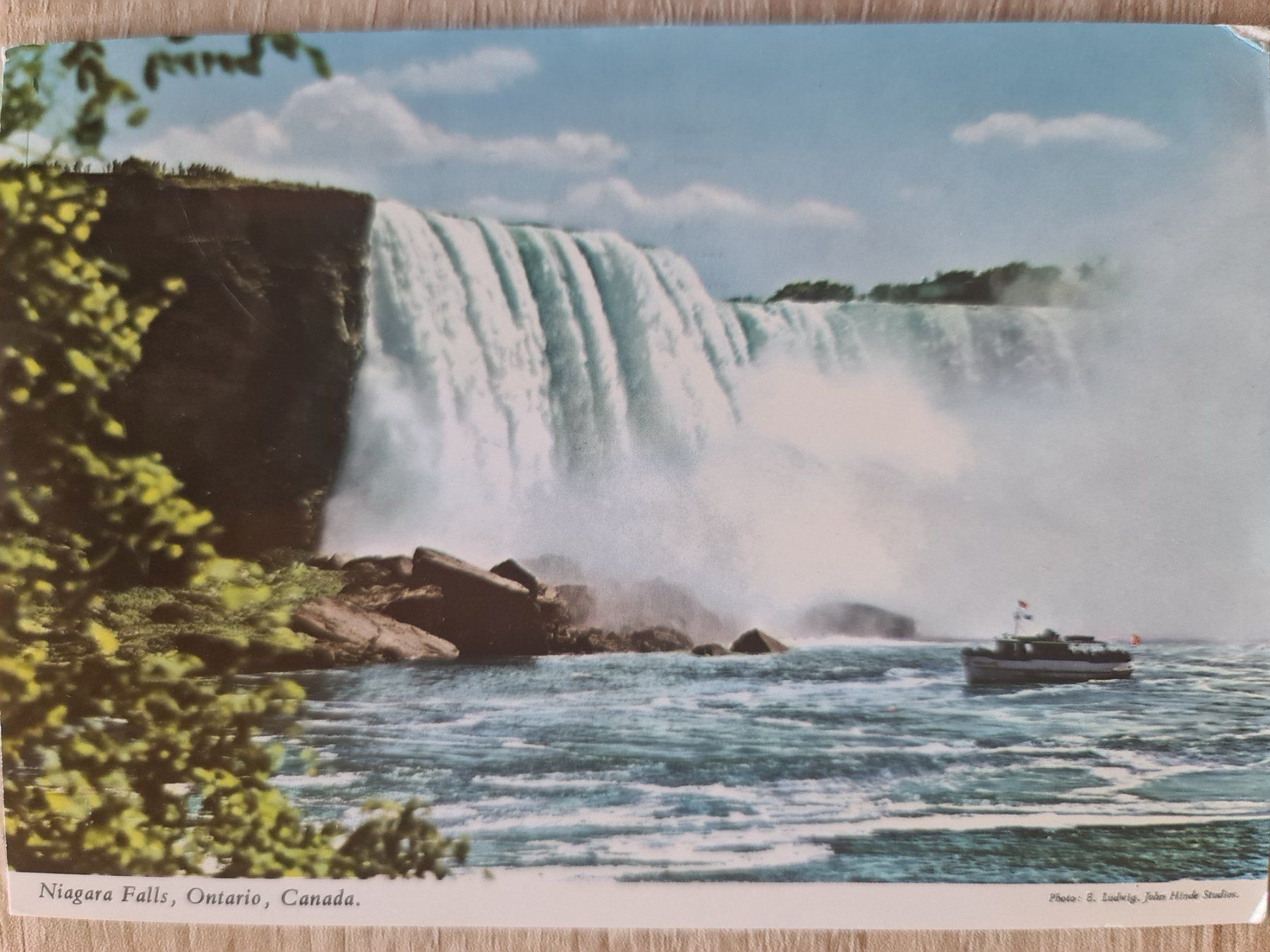 Ansichtskarten: Ansichtskarte Niagara Fälle 1971 – Gebraucht aus Dintikon von Vexi