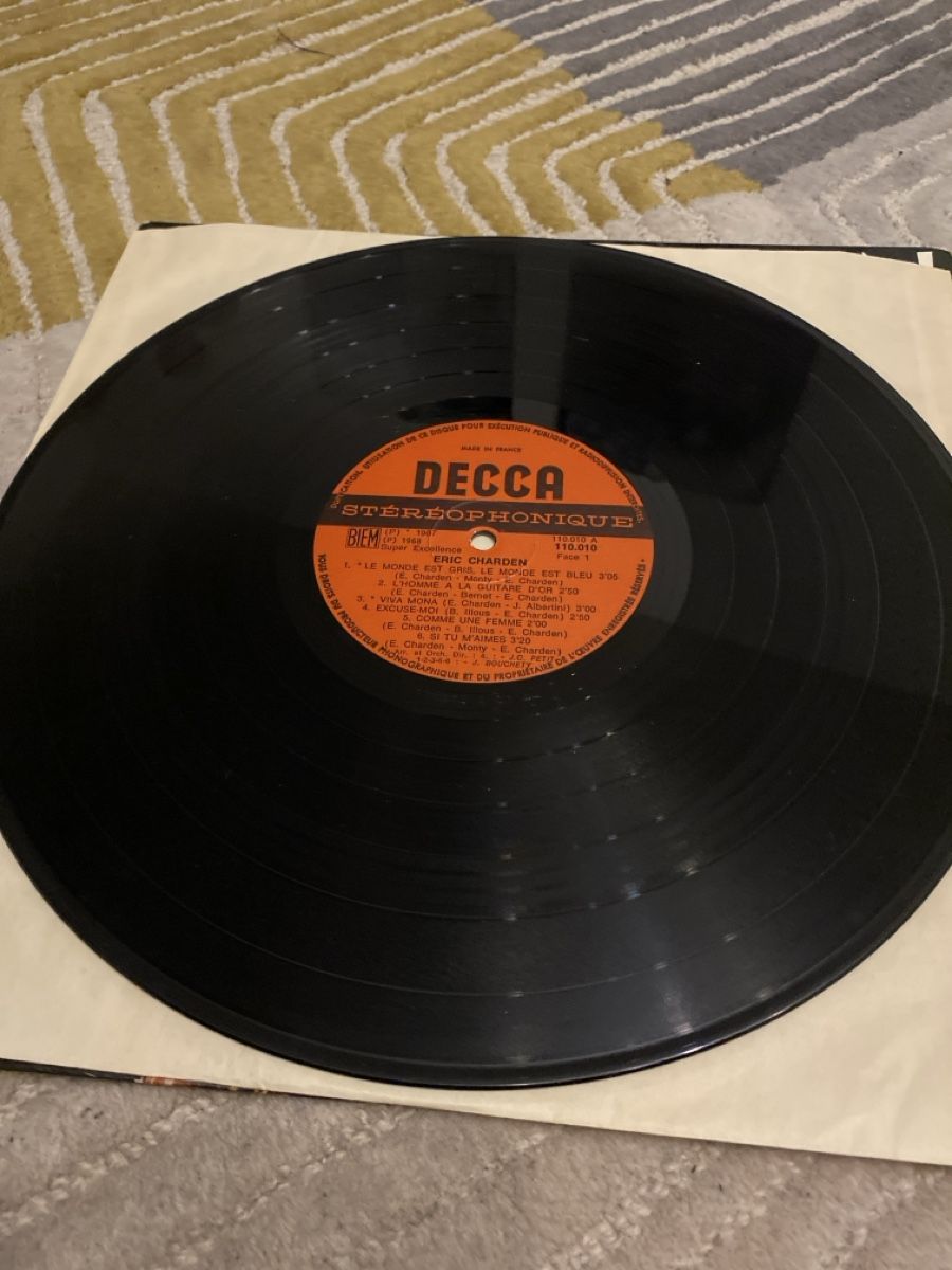 Vinyles: Eric Charden Vinyl LP  – D'occasion à Zürich par alt-eisen 2