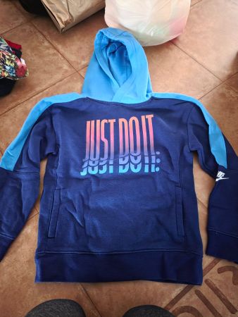 Nike Kapuzenpullover "Just Do It" Gr. L (116-122) Top!