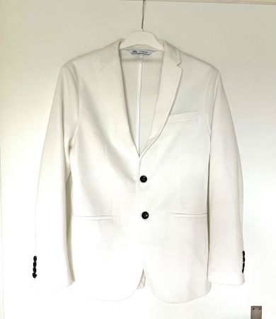 Zara Blazer Weiss, Gr. M – Sommerlicher Look!