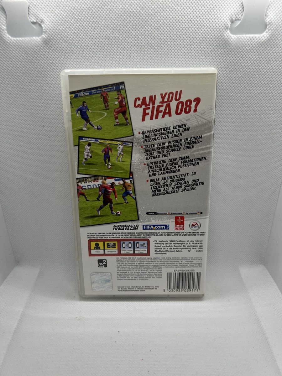 Sony Spiele: FIFA 08 für (PSP) – Gebraucht aus Düdingen von Joeymoey 2