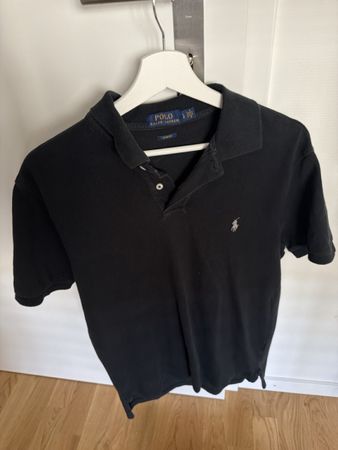 Polo Ralph Lauren Poloshirt Schwarz Gr M Slim Fit