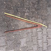 Compas ancien de charpentier en bois - super état!
