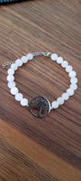 Edelstahl Lebensbaum Armband mit Monstein - Neuwertig