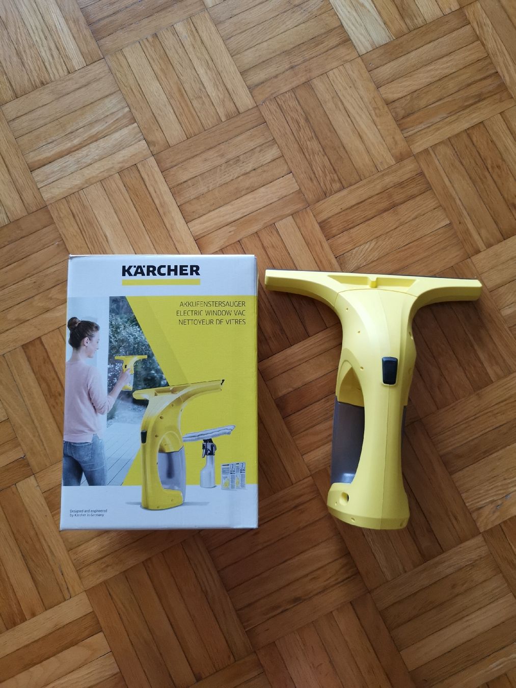 Kärcher Sonstiges für Haushalt & Wohnen: Kärcher Akkufenstersauger – Gebraucht aus Altendorf von F1Fan96