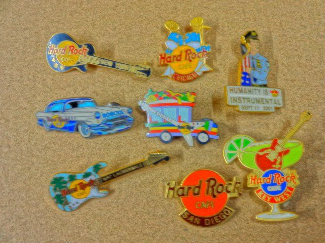 HARD ROCK CAFE BANGKOK KÖNIGS-PALAST TEMPEL 2NÄGEL-PIN (Gebraucht) In - Foto 10