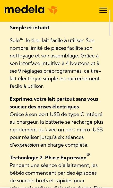 Medela Accessoires pour allaitement: Tire-lait électrique NEUF – Neuf avec emballage d'origine à Léchelles par SoniaMac 4