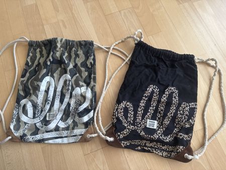 2x Kollegg Sportbeutel Gymbag Camouflage