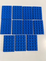 Lego - 11 Platten( Blau)