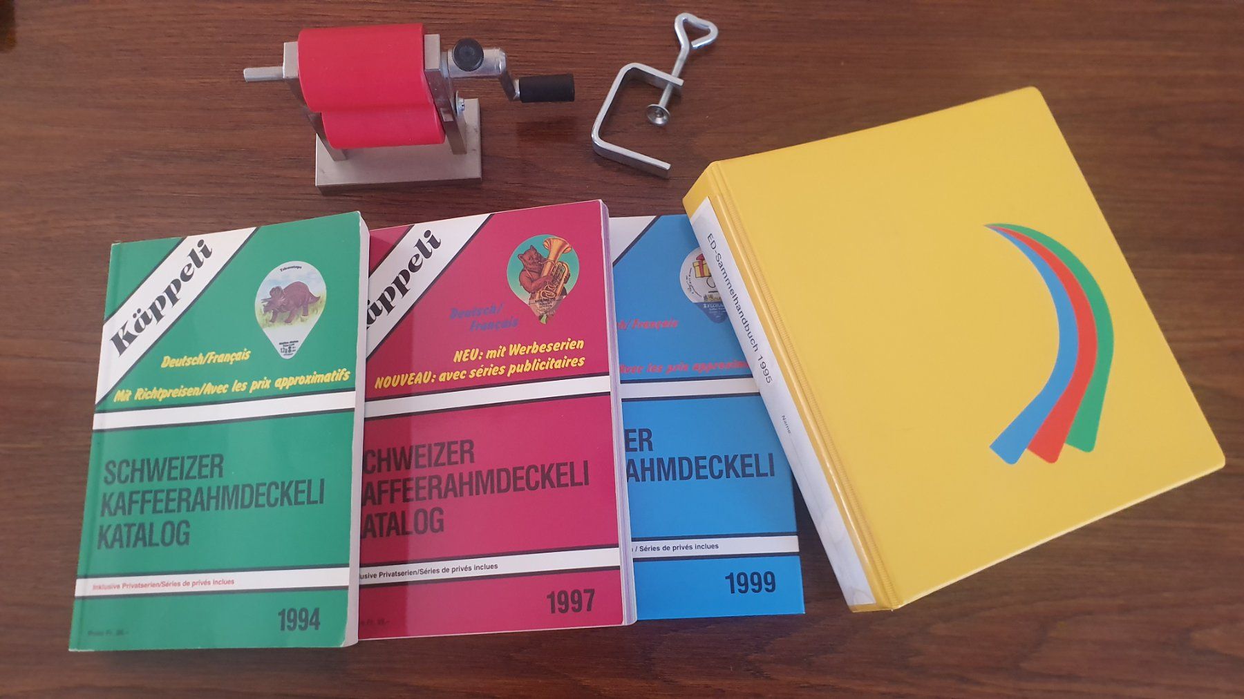 Kaffeerahmdeckel: Kaffeerahmdeckeli-Sammlung ab 1978 - 1994 – Gebraucht aus Härkingen von MarianneSi 2