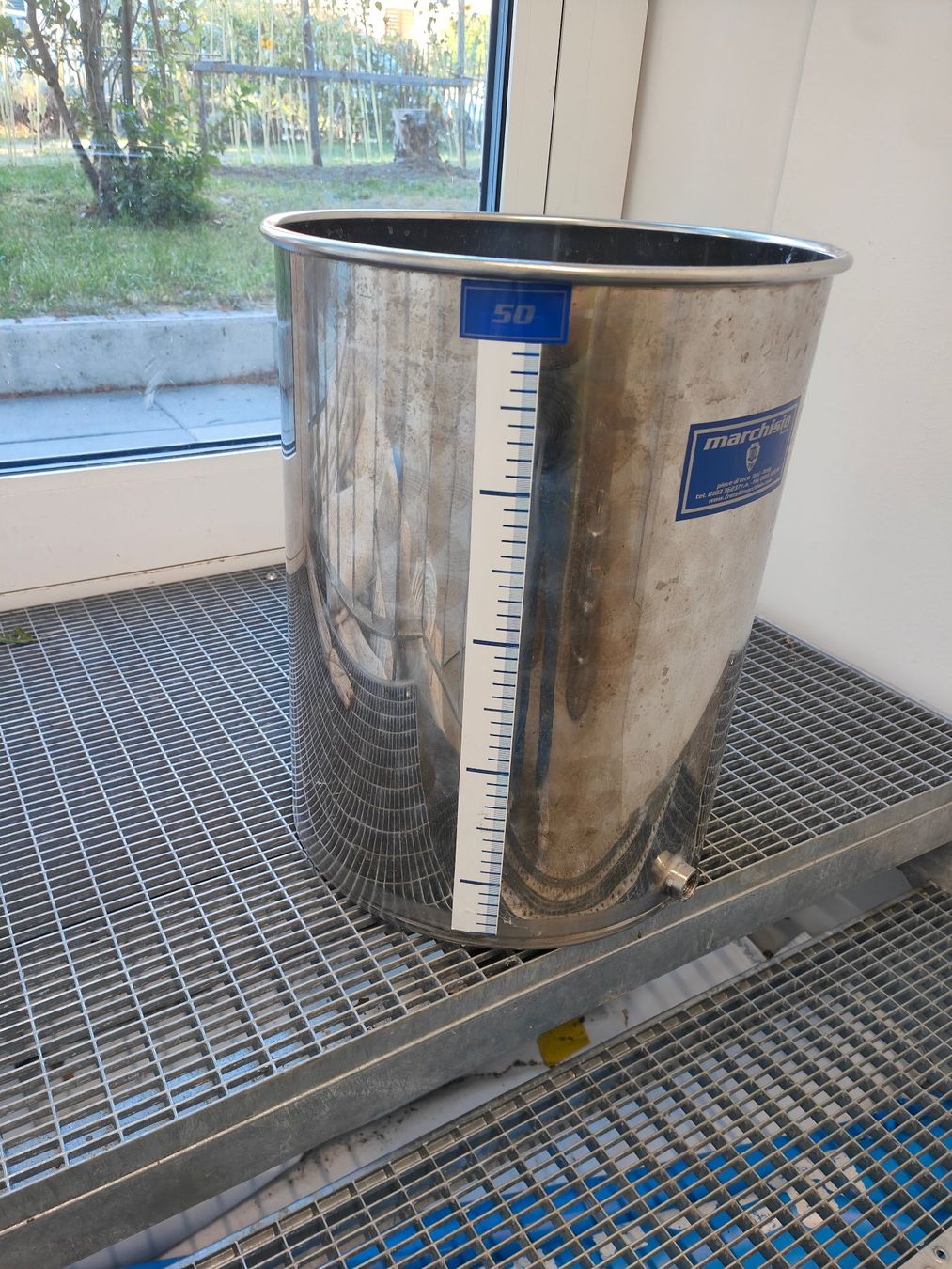 Accessori: Marchisio Edelstahlbehälter 50 L – Usato da Trimbach venduto da Tripoli_Trimbach 1
