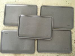 1 von 6 Swissair Nostalgia Tabletts Trays GROSS!   RARITÄT