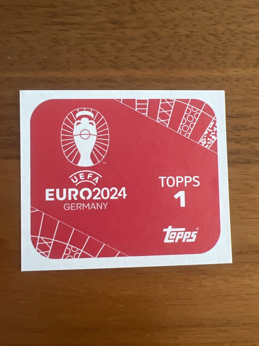 Topps Sammelbilder & Trading cards: Topps Euro 2024 Germany Topps 1 – Neu (gemäss Beschreibung) aus Dietikon von Emoruk 1