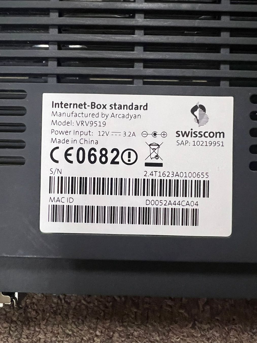Lettore multimediale & Streamer: Swisscom TV-Box UHD (IP1400)+Internet-Box standard – Usato da Grand-Lancy venduto da papa_alex2010 2