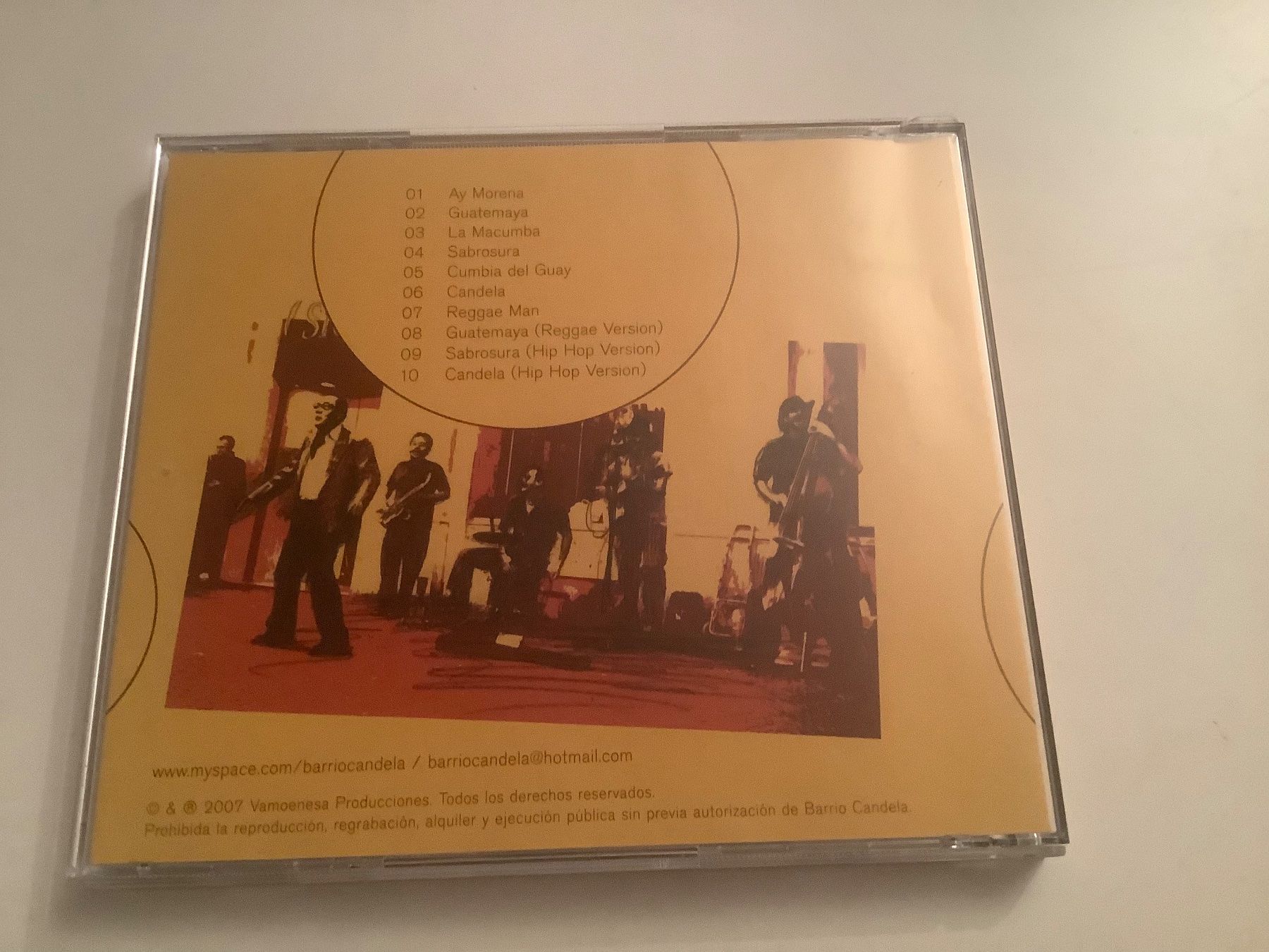 CD: Barrio Candela / 2007 – Usato da Dübendorf venduto da Shreck 1