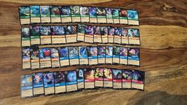 Lorcana 93 Karten, Geflüster aus der Tiefe, DE, neu