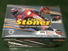 CASEY STONER Italy illustrated book + 1:16 die cast DUCATI
