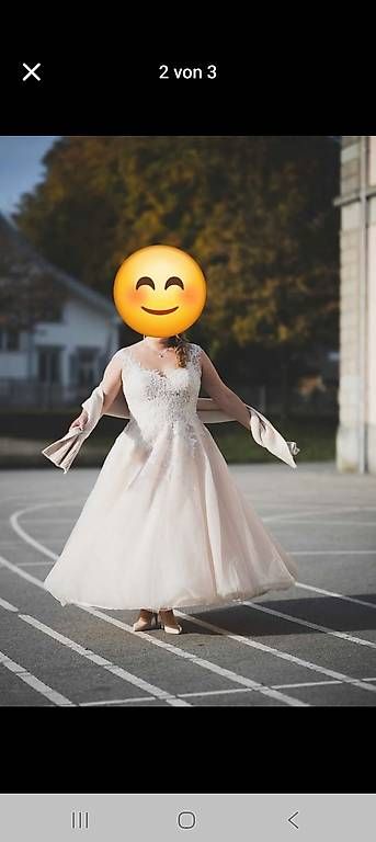 Vestiti: Brautkleid 7/8 gr.46 – Usato da St. Margarethen TG venduto da jda_95gd 2