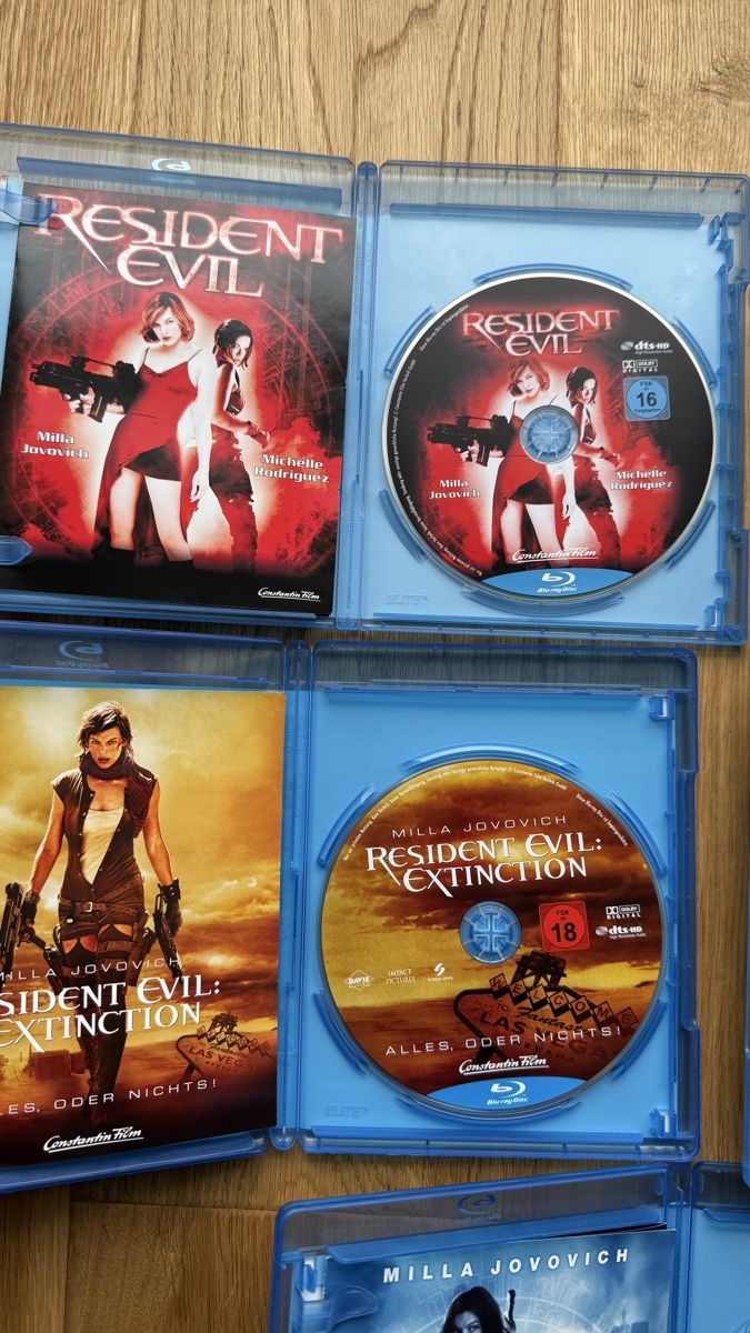 Tutti i DVDs: Resident Evil - 5 Filme - Blu-Ray – Usato da Weiach venduto da PatGianPro 3