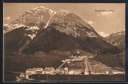 Ponte-Campovasto, Ortsansicht mit Alpeng