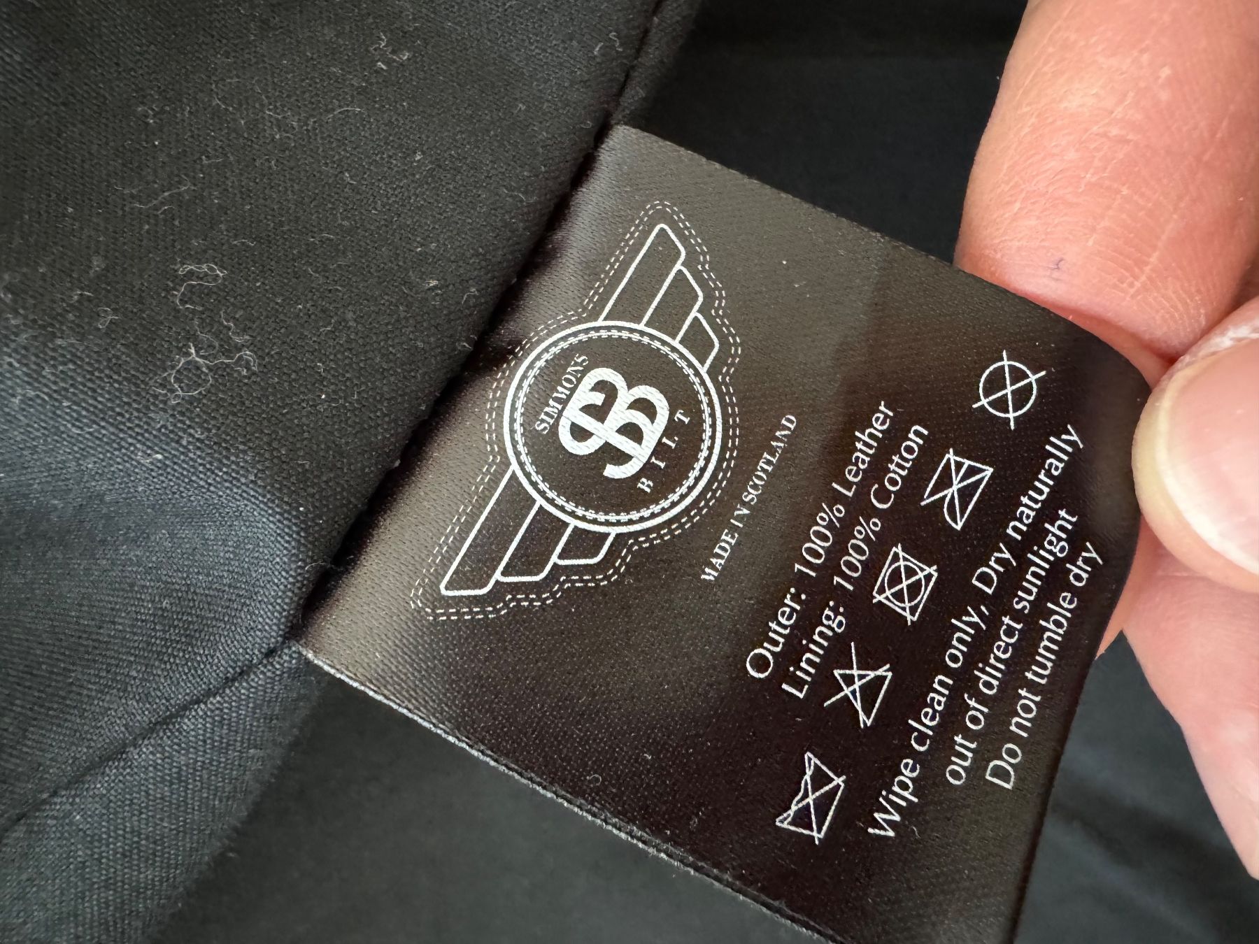 Giacche: Simmons Bilt Tail Gunner Lederjacke Grösse 40 / M – Usato da Luterbach venduto da Funkyminister 8