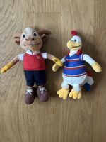 Maskottchen Stofftiere Huhn & Bock