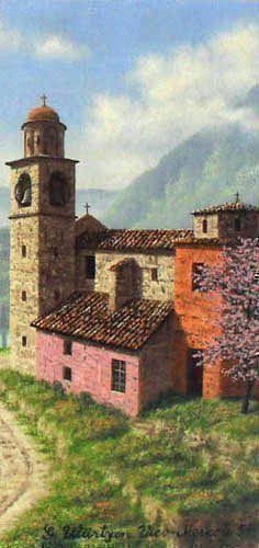 Dipinti: WÜRTZEN Gustav / VICO MORCOTE / Tessin – Usato da Basel venduto da basilisk04 6