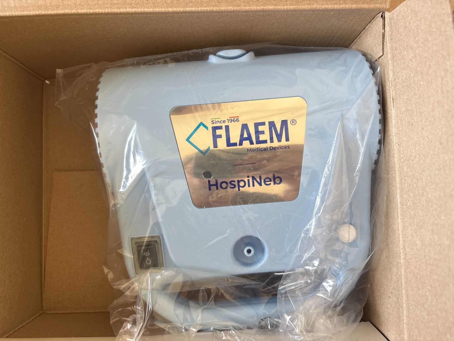 Attrezzature mediche: Flaem Inhalationsgerät HospiNeb | Neu – Nuovo e nell'imballaggio originale da Elgg venduto da Jo_Naj 5