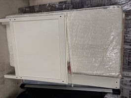 Ikea Gitterbett mit Rausfallschutz und Matratze