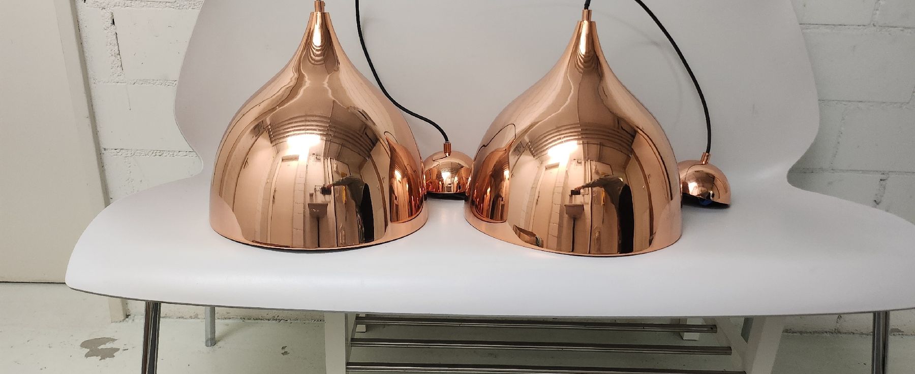 Lampen: Two Copper Pendant Lights  – Gebraucht aus Meilen von AnaSmurf 1