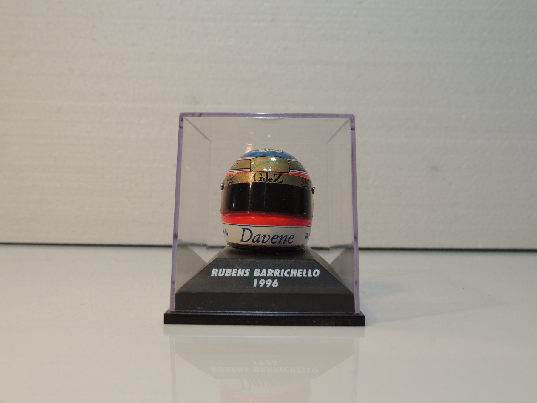 Minichamps Modellini d'auto: Minichamps Helm 1:8 R.Barrichello 1996 – Nuovo e nell'imballaggio originale da Corminboeuf venduto da corbay