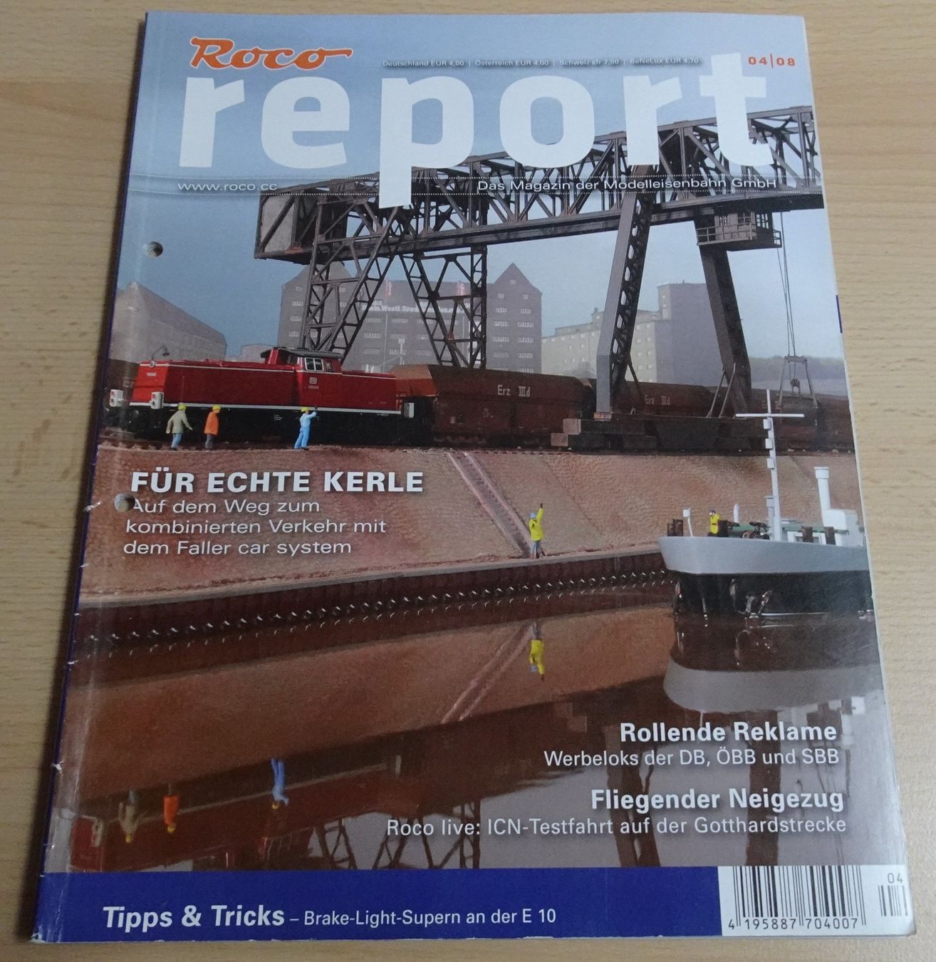 Riviste & Magazine: 10 Stück Roco Modellbahn Report 4/08 - 1/11 – Usato da Grossaffoltern venduto da berner85 1