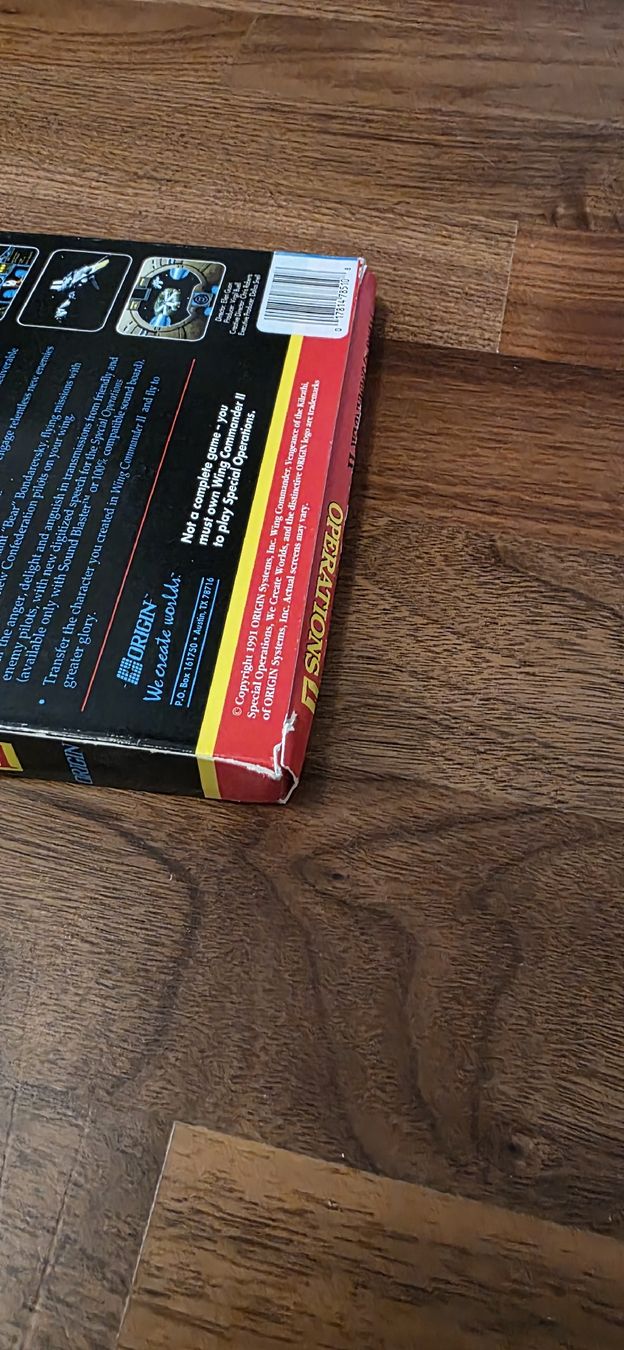 Giochi: Wing Commander II Special Operations 1 + 2 Big Box – Usato da Jona venduto da AntonioSposito 3