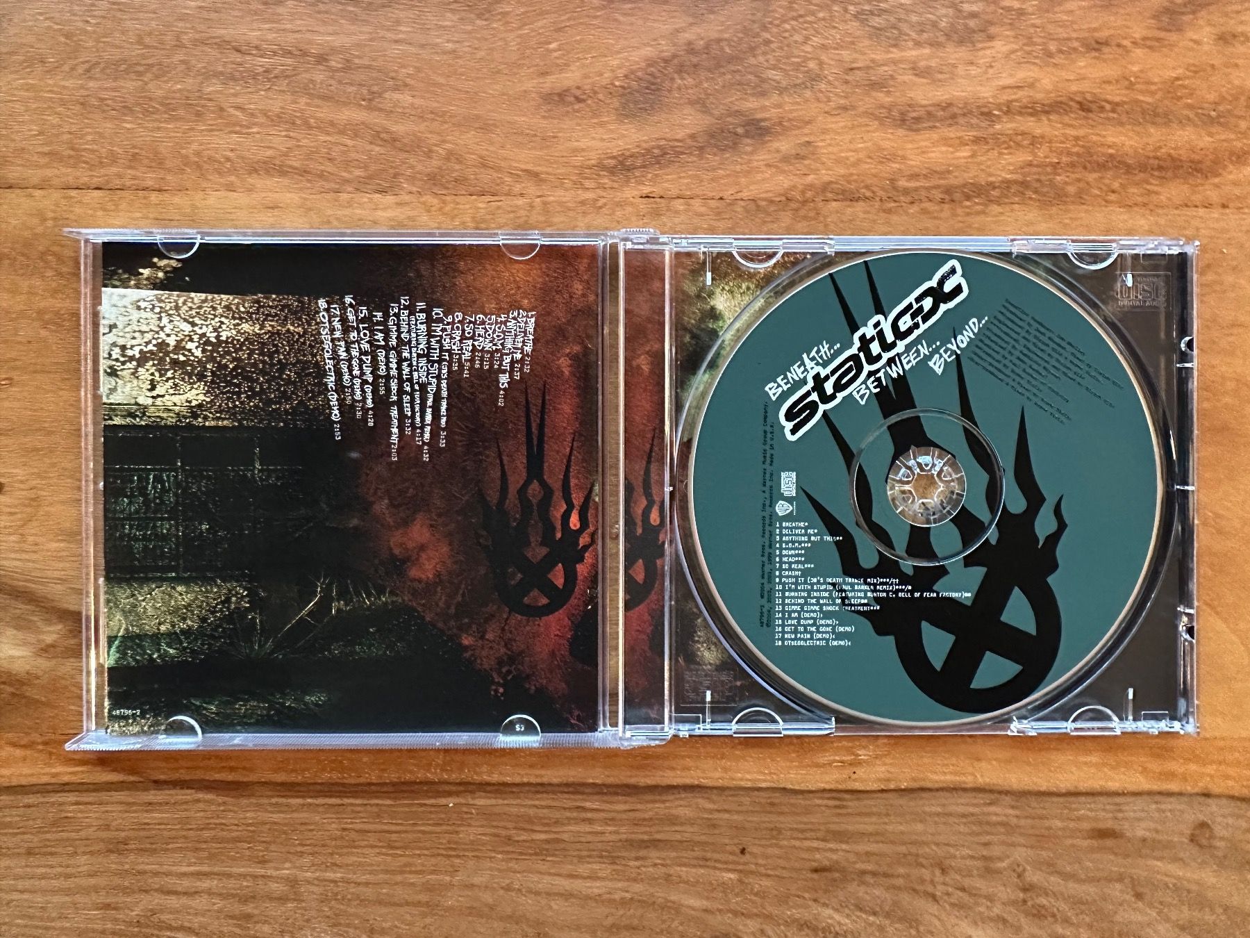 CD: Static-X ‎– Beneath... Between... Beyond... – Usato da Horgen venduto da flyingpenguin2000 1