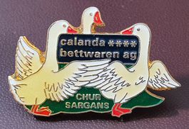 R559 - Pin calanda **** bettwaren ag CHUR SARGANS / 3 Gänse