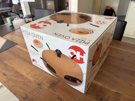 Pizzaofen Ohmex Piz 1600, mit Zubehör, für 6 Personen
