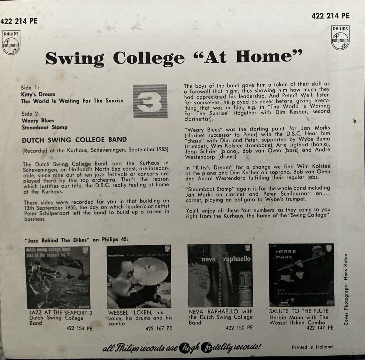 Dischi in vinile: DUTCH SWING COLLEGE BAND – Usato da Aristau venduto da useidon 1