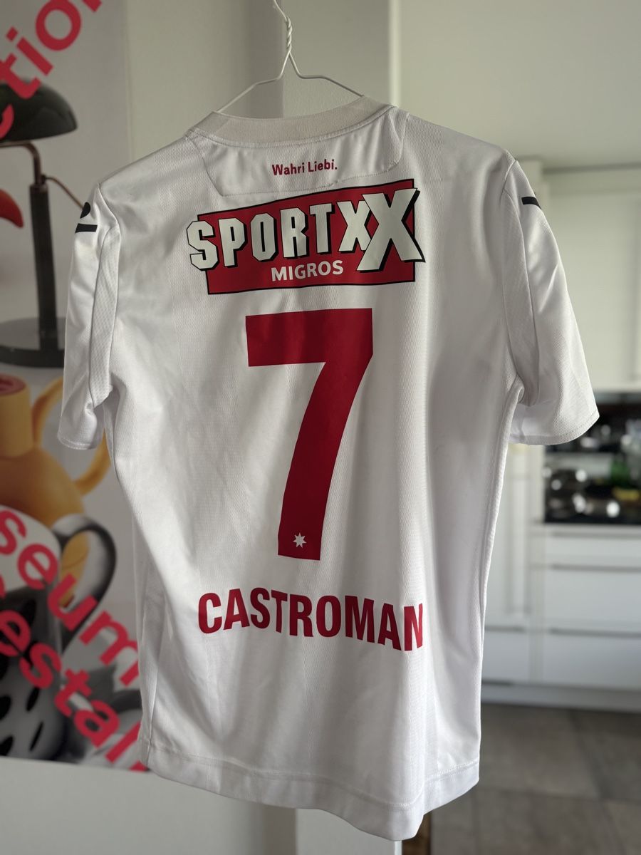 Leibchen & Hosen: FC Thun RARES matchworn Trikot M. Castromann – Gebraucht aus Stettlen von DieTaube2.0