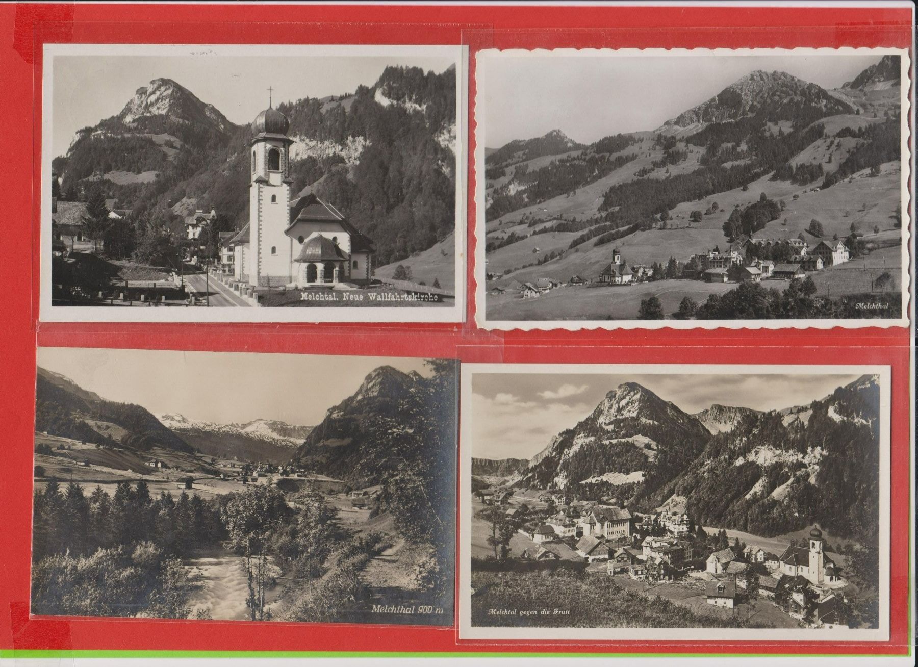Cartoline postali: Melchtal  -  Lot von 23 alten Ansichtskarten ab 1900 – Usato da Vitznau venduto da Ropaku 6