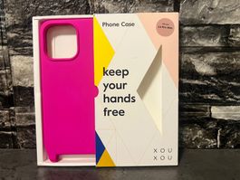 XOUXOU Handyhülle mit Ösen Apple iPhone 14 Pro Max