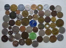 Lot ++ div. Jetons Schweiz und Ausland