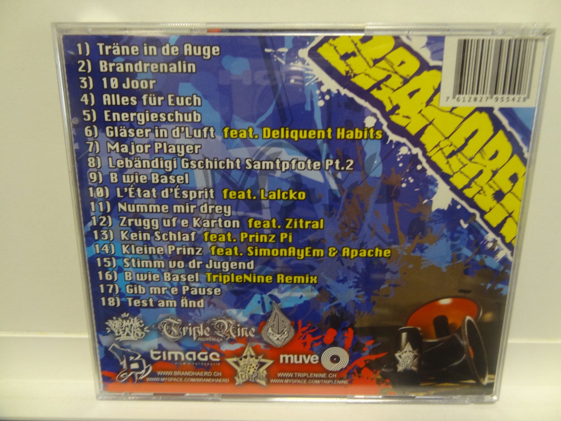 CD: Brandhärd, Brandrenalin – Usato da luzern venduto da musicandart 1