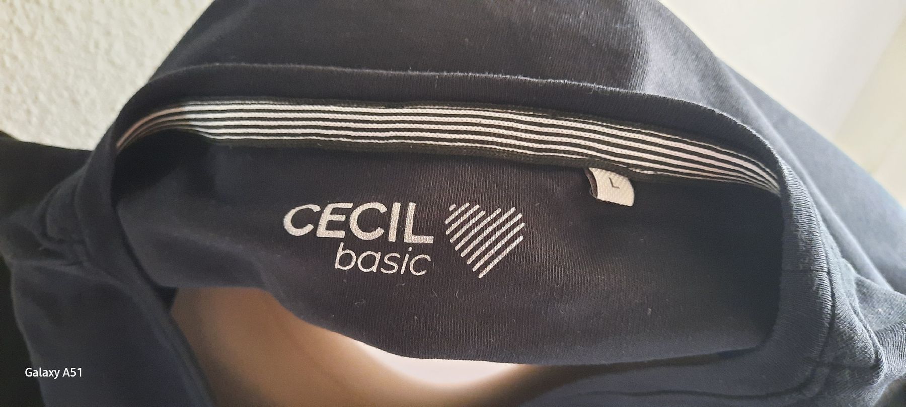 Cecil T-shirt: ***CECIL*** Basicshirt 3/4 Arm schwarz Gr L – Usato da Wädenswil venduto da H2H_Secondhandshop 5